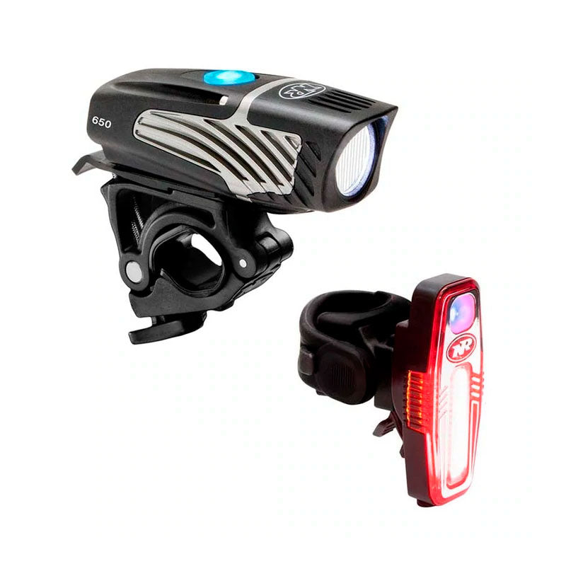 Combo de luces NITE RIDER Micro 650 y Sabre 110
